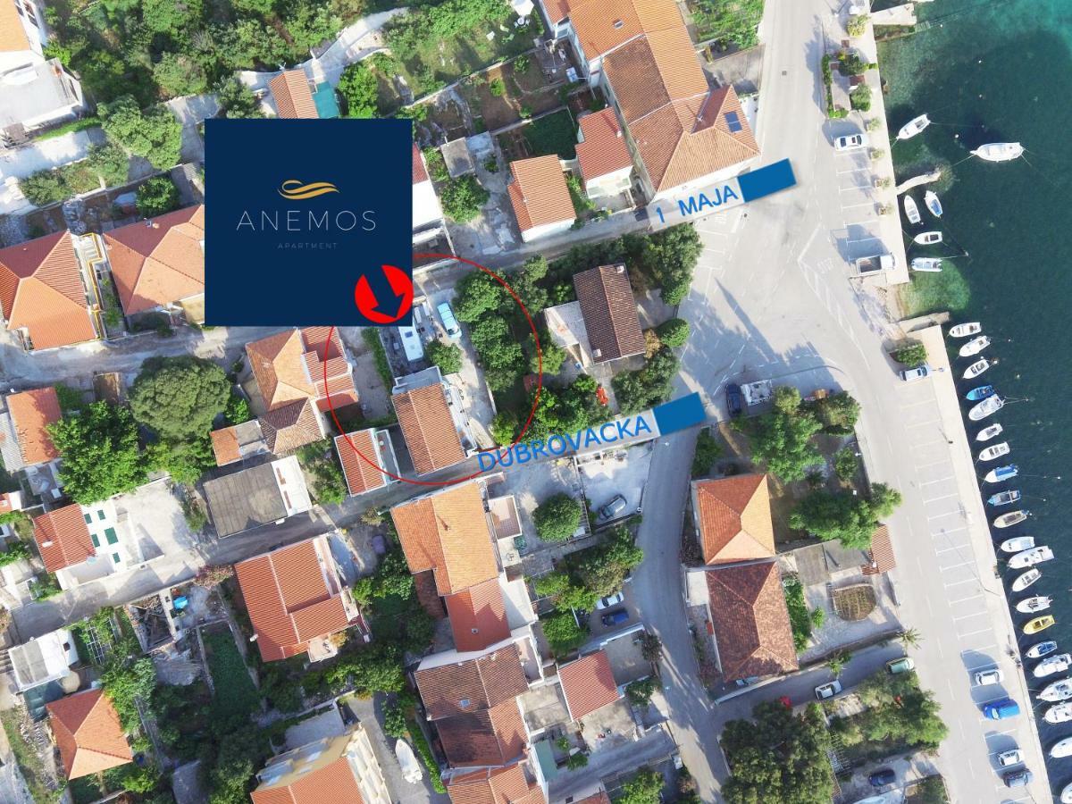 Anemos Apartman Apartment Tisno Bagian luar foto